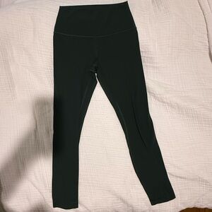 Lululemon dark green align leggings